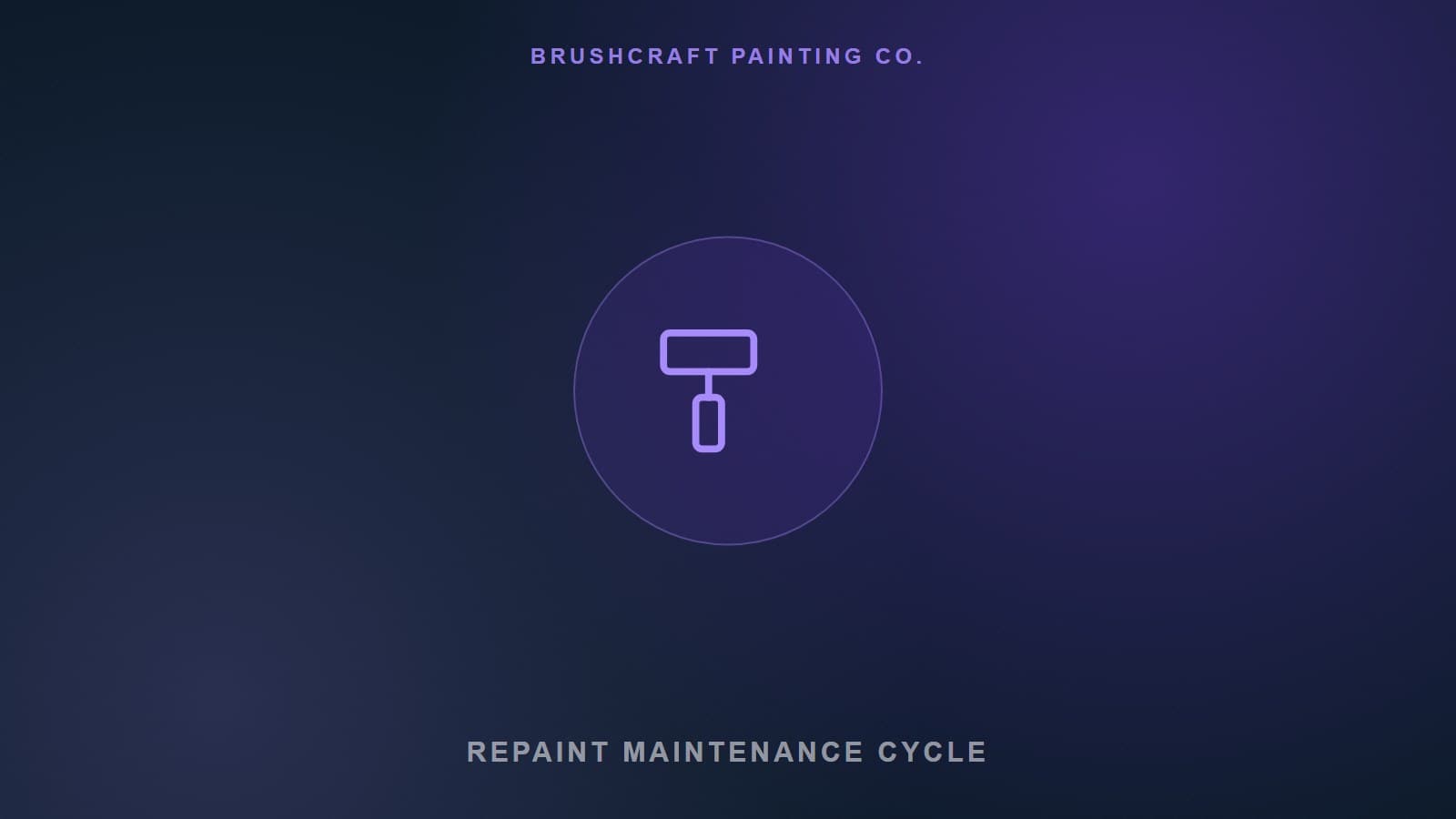 How often to repaint a house exterior in Central Texas